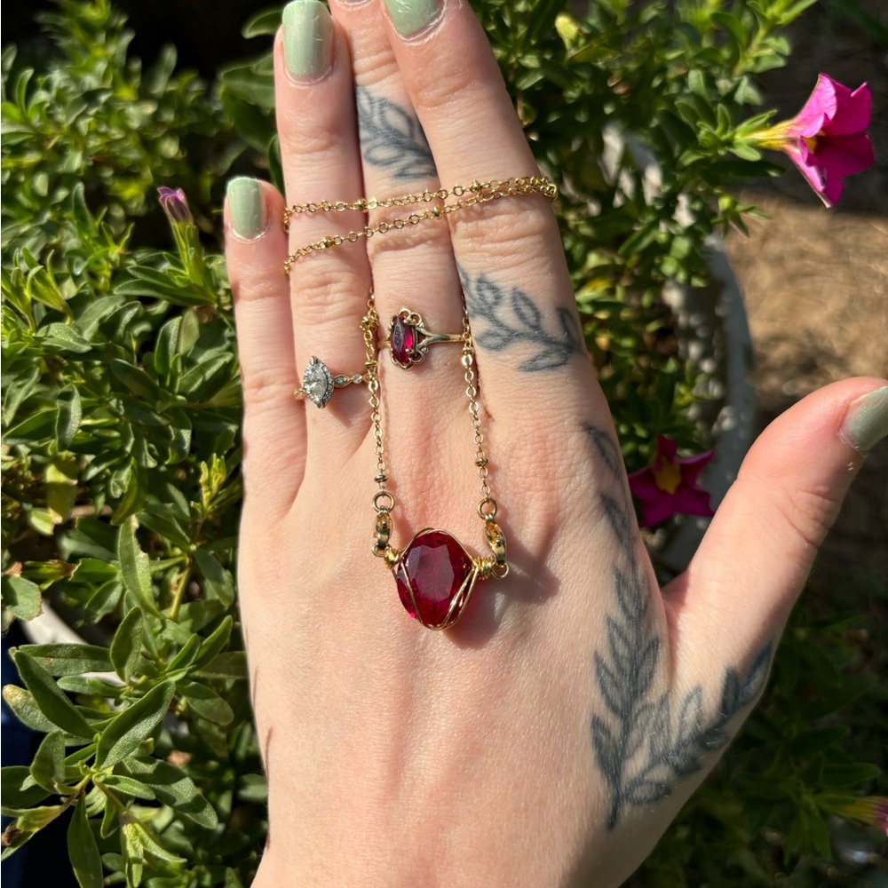 Faceted Ruby Interchangeable - image 4